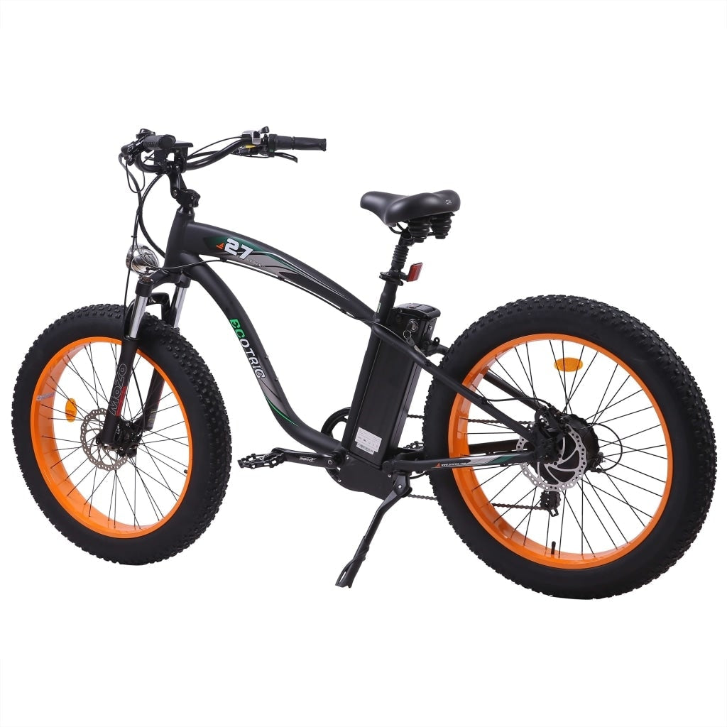 Ecotric hammer electric fat deals tire beach snow bike