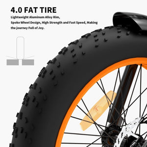 Aostirmotor A20 Fat Tire Folding E-Bike Tire