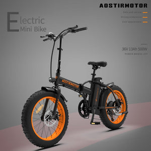 Aostirmotor A20 Fat Tire Folding E-Bike