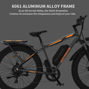 Aostirmotor S07 Commuting E-Bike Aluminum Alloy Frame