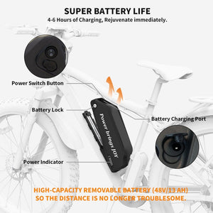 Aostirmotor S07 Commuting E-Bike Battery