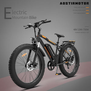 Aostirmotor S07 Commuting E-Bike Black