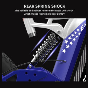 Aostirmotor S17 1500W High-end Mountain E-Bike Rear Spring Shock