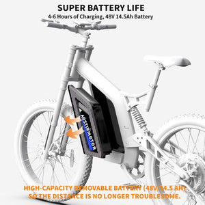 Aostirmotor S17 1500W High-end Mountain E-Bike Battery