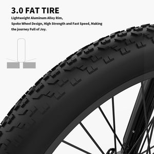 Aostirmotor S17 1500W High-end Mountain E-Bike Fat Tire
