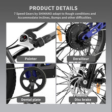 Load image into Gallery viewer, Aostirmotor S17 1500W High-end Mountain E-Bike Product Details