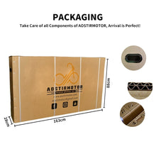 Load image into Gallery viewer, Aostirmotor S18 1500W Snakeskin Grain E-Bike Packaging