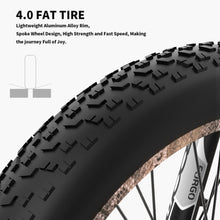 Load image into Gallery viewer, Aostirmotor S18 1500W Snakeskin Grain E-Bike Fat Tire