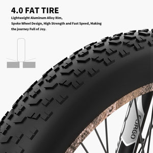 Aostirmotor S18 1500W Snakeskin Grain E-Bike Fat Tire