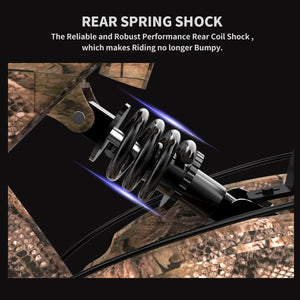 Aostirmotor S18 1500W Snakeskin Grain E-Bike Rear Spring Shock