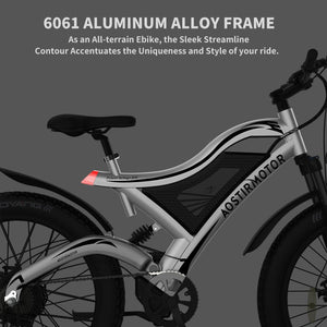 Aostirmotor S18 750W All Terrain Mountain E-Bike Aluminum Alloy Frame