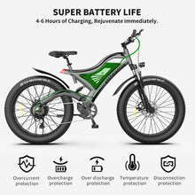 Load image into Gallery viewer, Aostirmotor S18 750W All Terrain Mountain E-Bike Battery