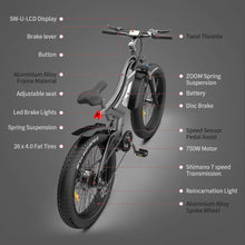 Load image into Gallery viewer, Aostirmotor S18 750W All Terrain Mountain E-Bike Parts