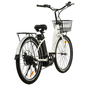 Ecotric 26-inch Peacedove Electric City Bike With Basket And