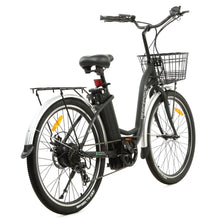 Load image into Gallery viewer, Ecotric 26-inch Peacedove Electric City Bike With Basket And