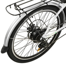 Load image into Gallery viewer, Ecotric 26-inch Peacedove Electric City Bike With Basket And