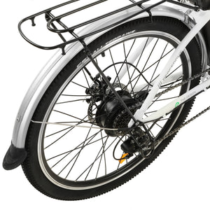 Ecotric 26-inch Peacedove Electric City Bike With Basket And