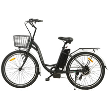 Load image into Gallery viewer, Ecotric 26-inch Peacedove Electric City Bike With Basket And