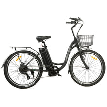 Load image into Gallery viewer, Ecotric 26-inch Peacedove Electric City Bike With Basket And