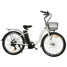 Load image into Gallery viewer, Ecotric 26-inch Peacedove Electric City Bike With Basket And