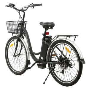 Ecotric 26-inch Peacedove Electric City Bike With Basket And