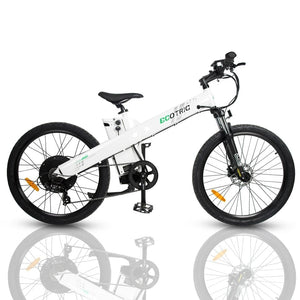 Ecotric Seagull Electric Mountain Bicycle - White - E-Bikes
