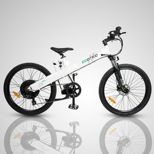Ecotric Seagull Electric Mountain Bicycle - White - E-Bikes