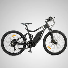 Load image into Gallery viewer, Ecotric Tornado Full Suspension Electric Mountain Bike Black