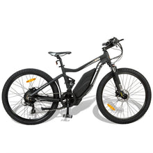 Load image into Gallery viewer, Ecotric Tornado Full Suspension Electric Mountain Bike Black