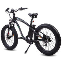 Load image into Gallery viewer, Ecotric UL-Certified Hammer Fat Tire Beach Snow Electric Bike Black