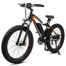 Load image into Gallery viewer, Ecotric UL-Certified Rocket Fat Tire Beach Snow Electric Bike Matt Black