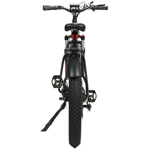 Ecotric UL-Certified Rocket Fat Tire Beach Snow Electric Bike Matt Black