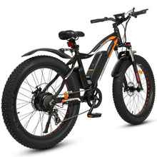 Load image into Gallery viewer, Ecotric UL-Certified Rocket Fat Tire Beach Snow Electric Bike Matt Black