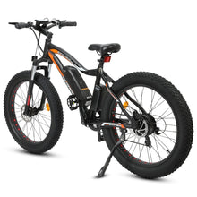 Load image into Gallery viewer, Ecotric UL-Certified Rocket Fat Tire Beach Snow Electric Bike Matt Black