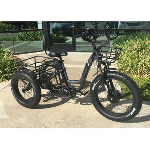 EMOJO Caddy Pro Electric Trike Gray