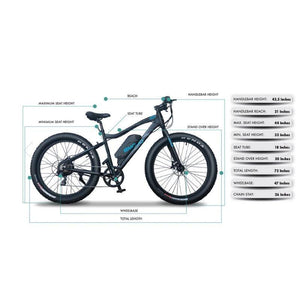 EMOJO Wildcat Pro 750W Electric Bike Specification