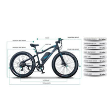 Load image into Gallery viewer, EMOJO Wildcat Pro Electric Bike 500W Specifications