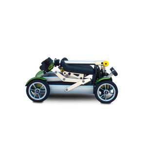 EV Rider Gypsy 4-Wheel Folding Electric Mobility Scooter 180W 25.2V274.4Ah Pearl Green Folded