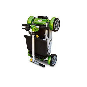 EV Rider Gypsy 4-Wheel Folding Electric Mobility Scooter 180W 25.2V274.4Ah Pearl Green Folded