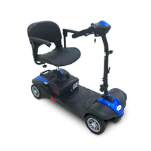 Load image into Gallery viewer, EV Rider MiniRider Lite 4-Wheel Electric Mobility Scooter Blue