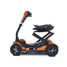 Load image into Gallery viewer, EV Rider TEQNO 4-Wheel Folding Electric Mobility Scooter Gold