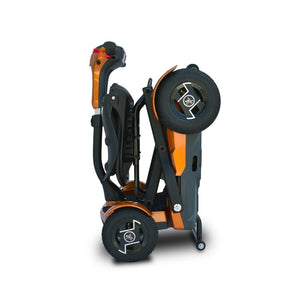 EV Rider TEQNO 4-Wheel Folding Electric Mobility Scooter Folded