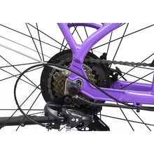 Load image into Gallery viewer, Fission Cycles ST-500 Electric Bicycle White/Purple - 