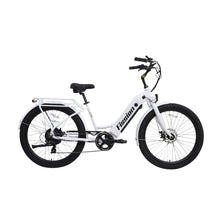 Load image into Gallery viewer, Fission Cycles ST-500 Electric Bicycle White/Purple - White 