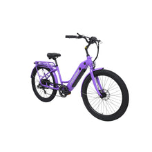 Load image into Gallery viewer, Fission Cycles ST-500 Electric Bicycle White/Purple - 