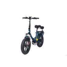 Load image into Gallery viewer, GreenBike Electric City PATH Folding E-Bike | Dark Blue - 