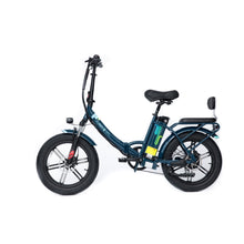 Load image into Gallery viewer, GreenBike Electric City PATH Folding E-Bike | Dark Blue - 