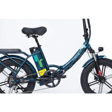 Load image into Gallery viewer, GreenBike Electric City PATH Folding E-Bike | Dark Blue - 