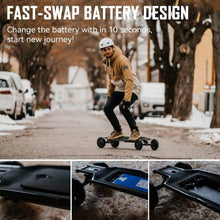 Load image into Gallery viewer, Maxfind FF Plus (Super Range) Electric Skateboard - Electric