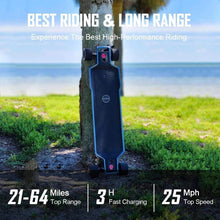 Load image into Gallery viewer, Maxfind FF Street (Long Range) Electric Skateboard - 